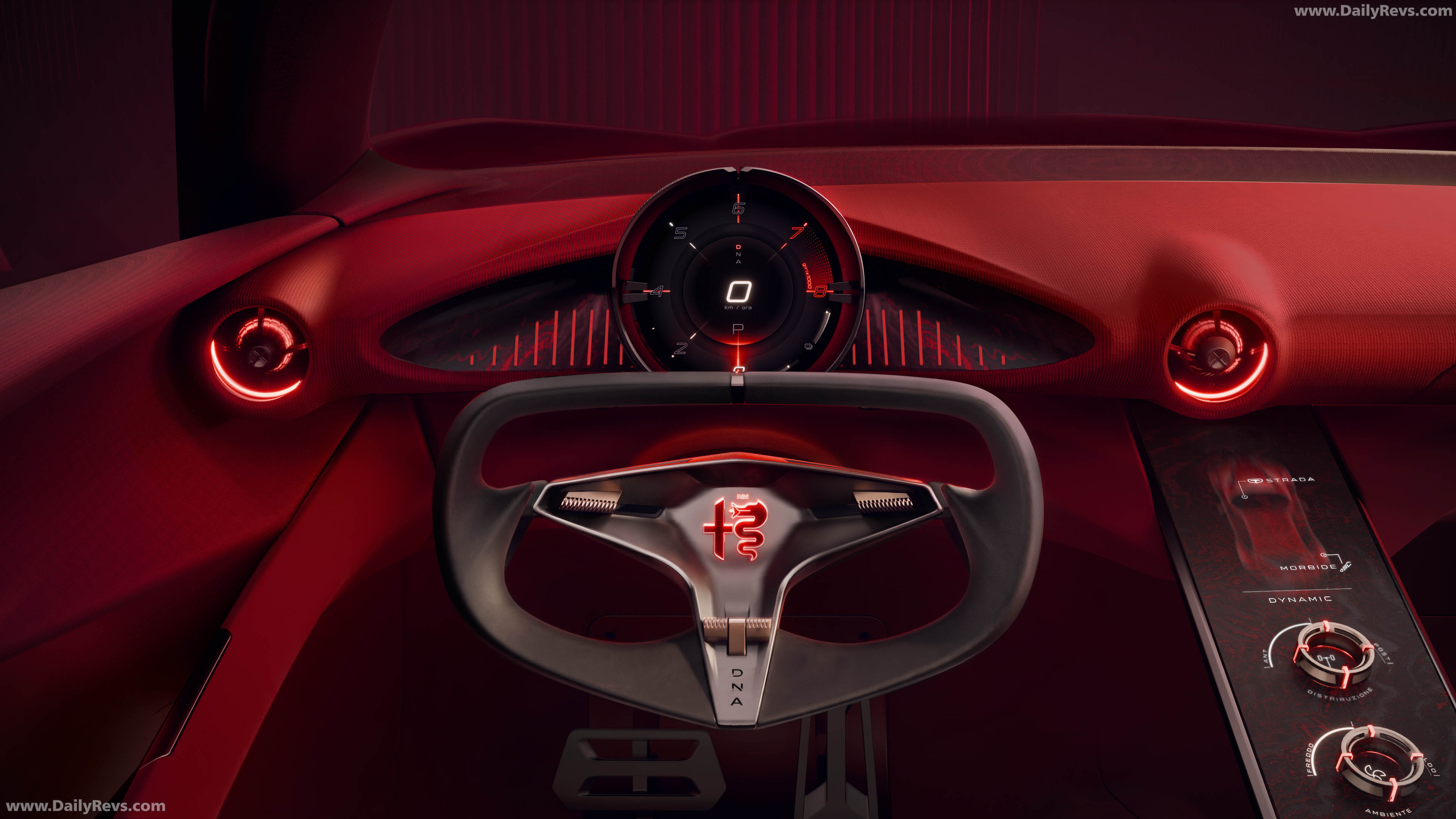 2026 Alfa Romeo Cuorerosso Concept Interior